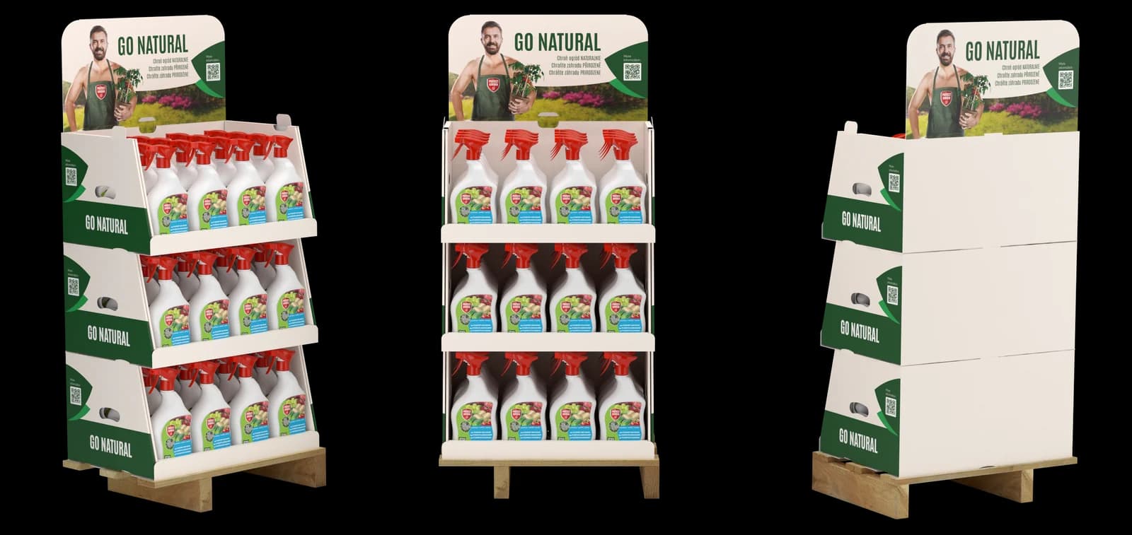 Display do produktów naturalnych