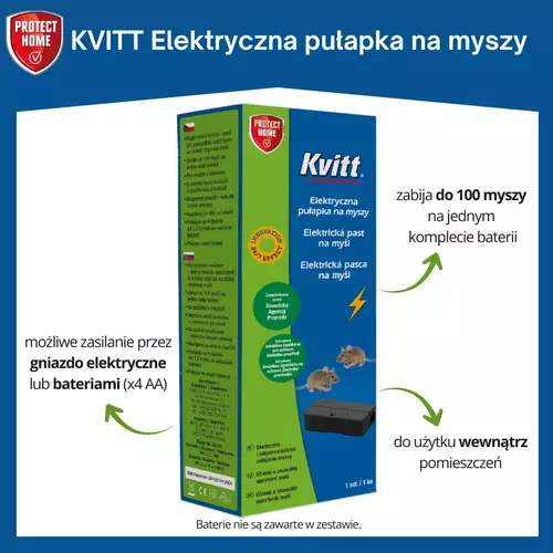Zdjęcie produktu KVITT Pułapka elektryczna na myszy 2