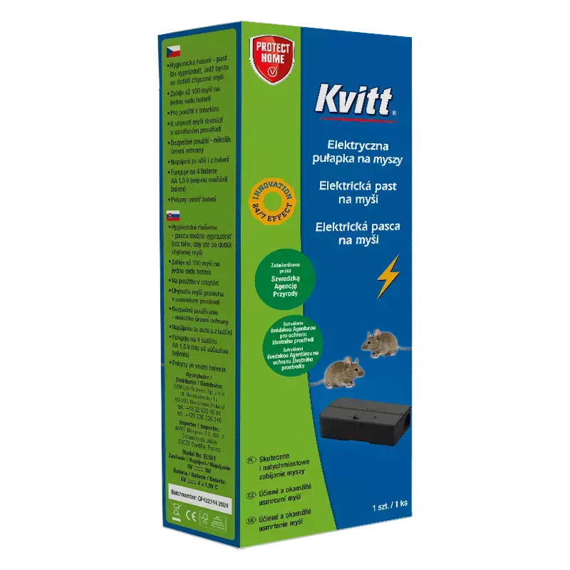Zdjęcie produktu KVITT Pułapka elektryczna na myszy